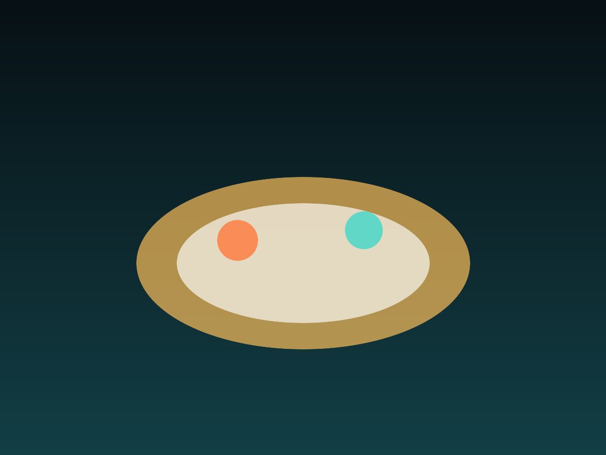 Fish patacon placeholder plate with tropical garnish